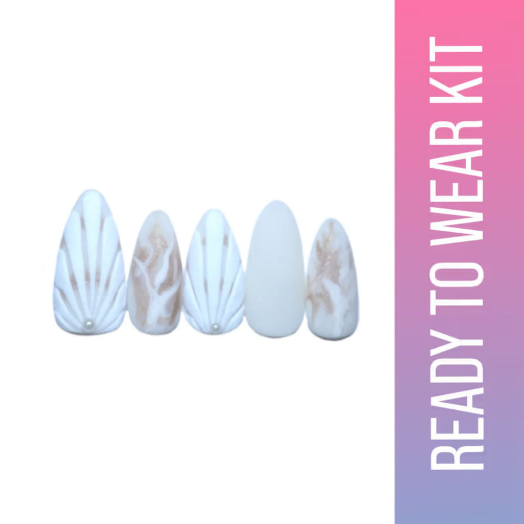 SOEZI Ariel Reusable Press On Nails - Ready To Wear Kit
