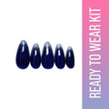 SOEZI Night Sky Reusable Press On Nails - Ready To Wear Kit