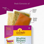 Ez Chef's Mughlai Biryani Kit - Lucknow's Famous Biryani - Distacart