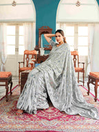 Tikhi Imli Embellished Sequinned Heavy Work Saree - Distacart