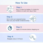 The Moms Co Waterproof SPF 50+ Natural Mineral Based Baby Sunscreen For UV-A & UV-B Protection