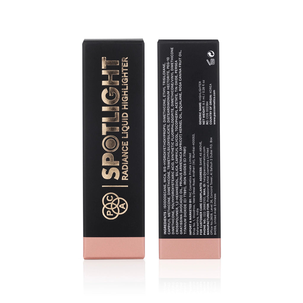 PAC Studio Spotlight Radiance Liquid Highlighter - Rose Gold