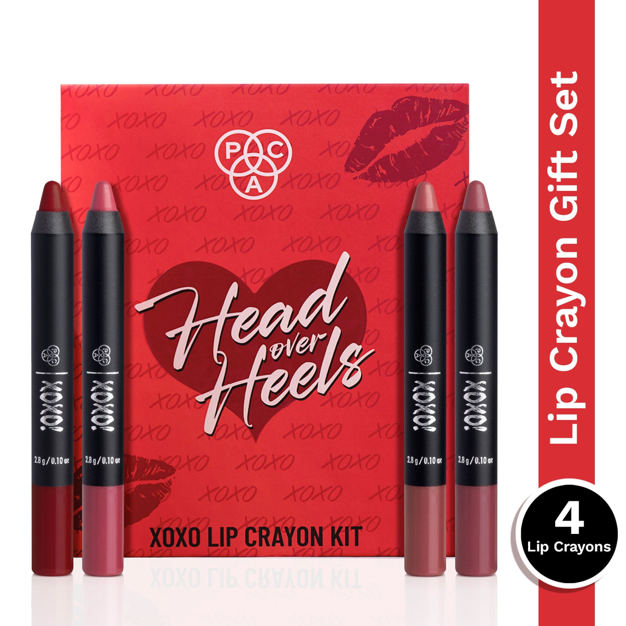 PAC Studio Xoxo Lip Crayon Kit - Head Over Heels