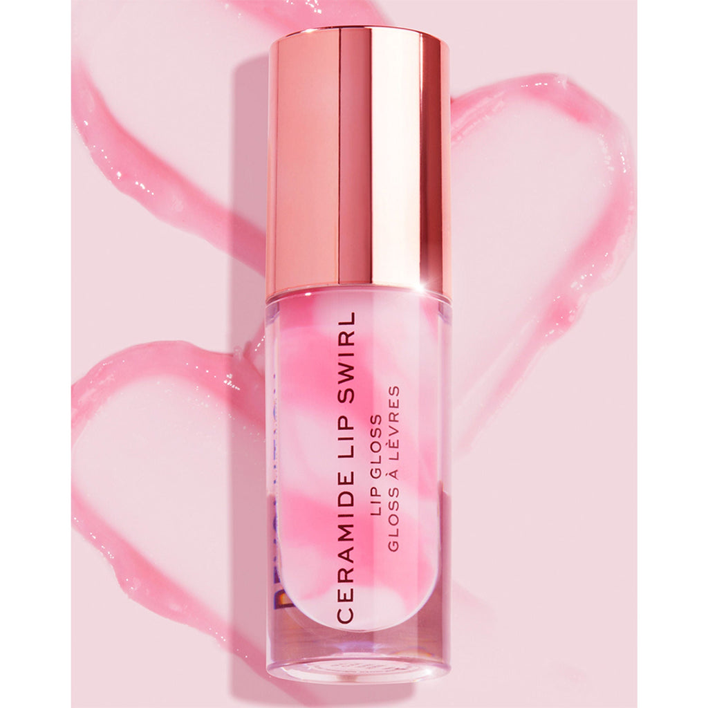 Makeup Revolution Ceramide Swirl Lip - Gloss Clear - Distacart