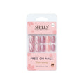shills professional reusable press on nails oval spn692
