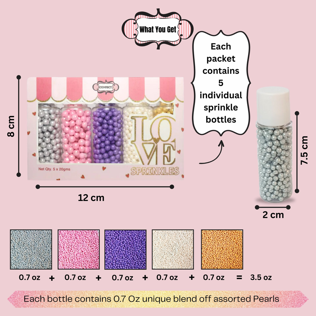 disco ball sprinkles db multipack 7 100 gms