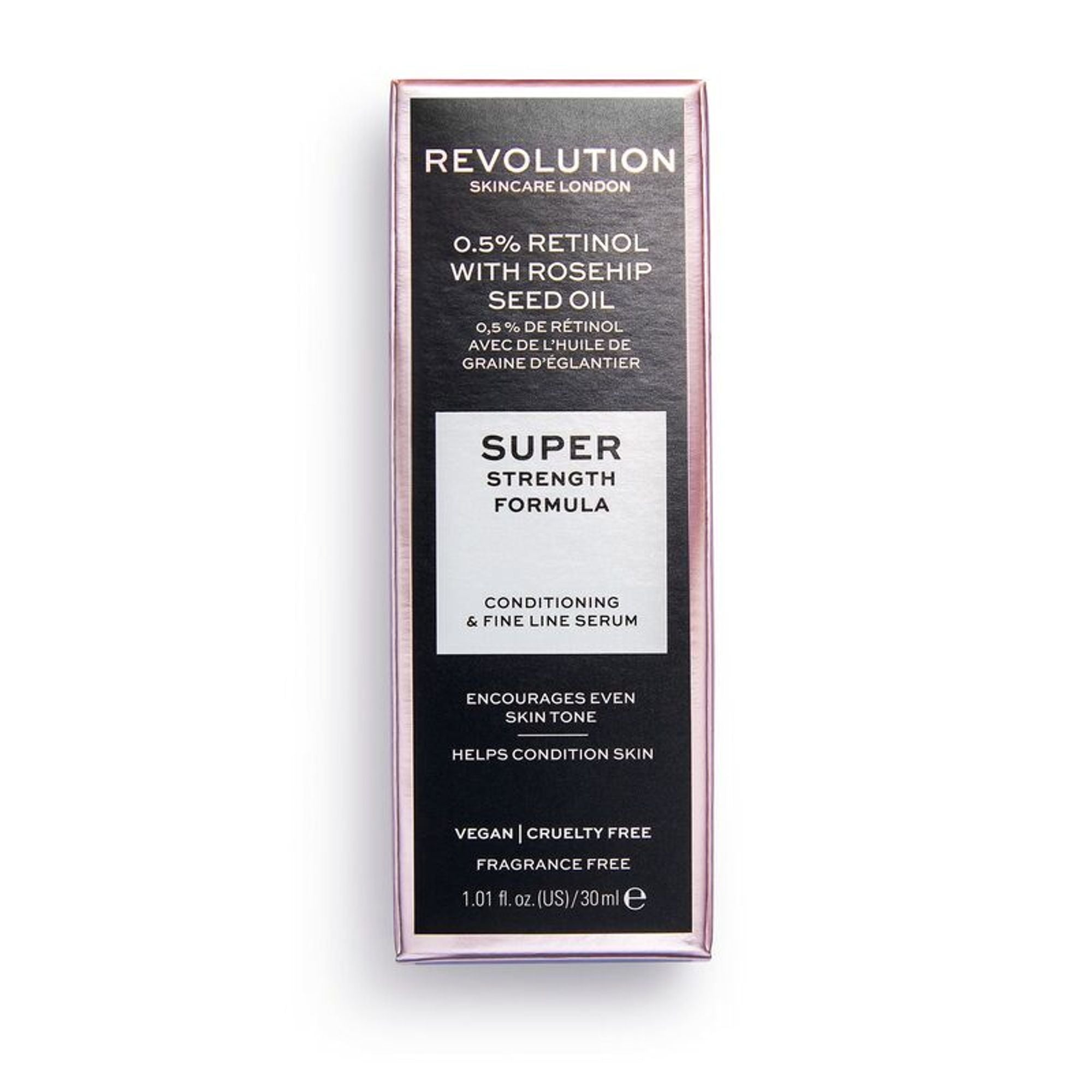 Makeup Revolution Skincare 0.5% Retinol Super Serum With Rosehip Seed Oil