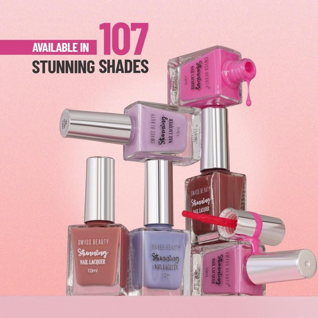 Swiss Beauty Stunning Nail Lacquer - Shade 04 - Distacart