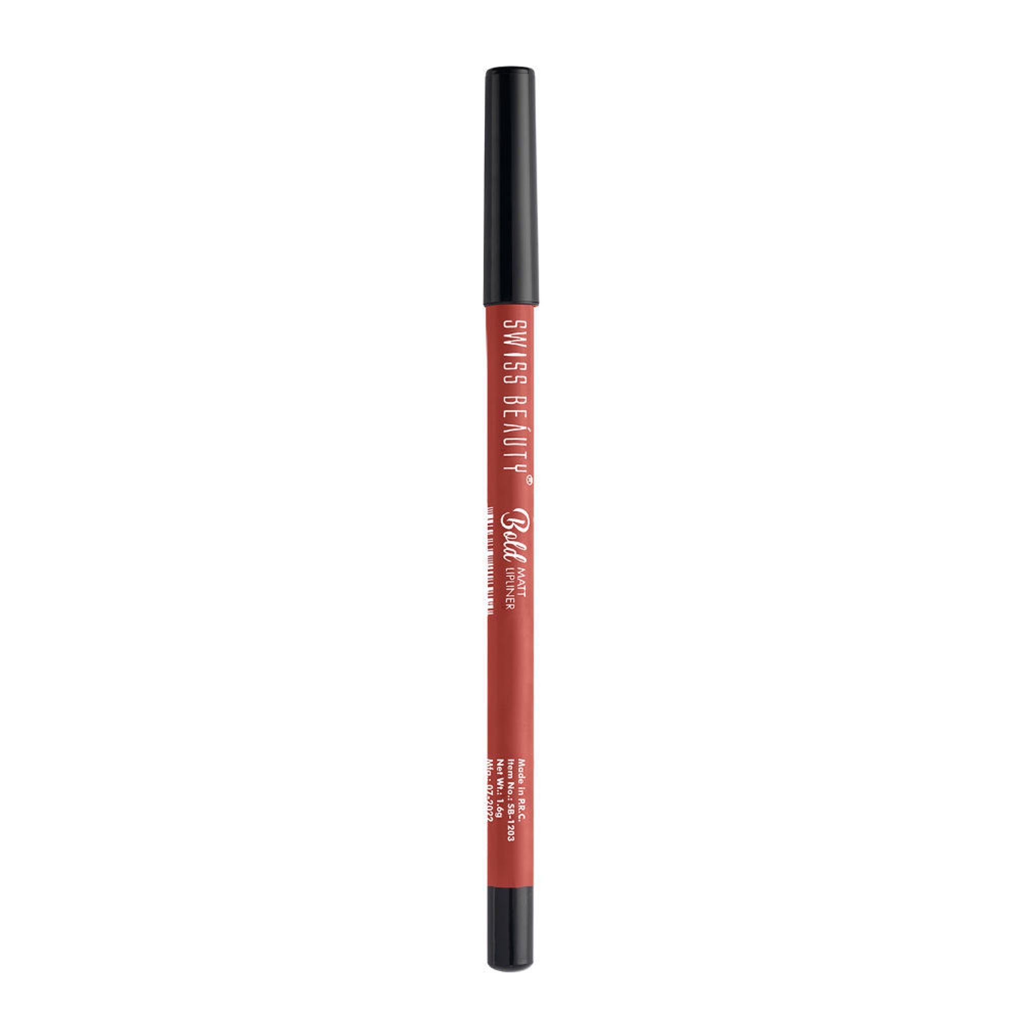 Swiss Beauty Bold Matt Lip Liner Pencil, Long-lasting , Matte Finish , Non-Drying - 14 Bobby Brown - Distacart
