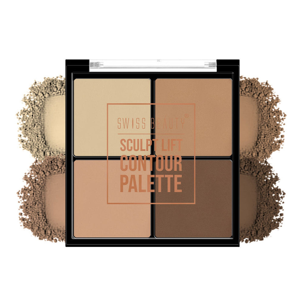 Swiss Beauty Sculpt Lift Contour Palette - 1 - Distacart