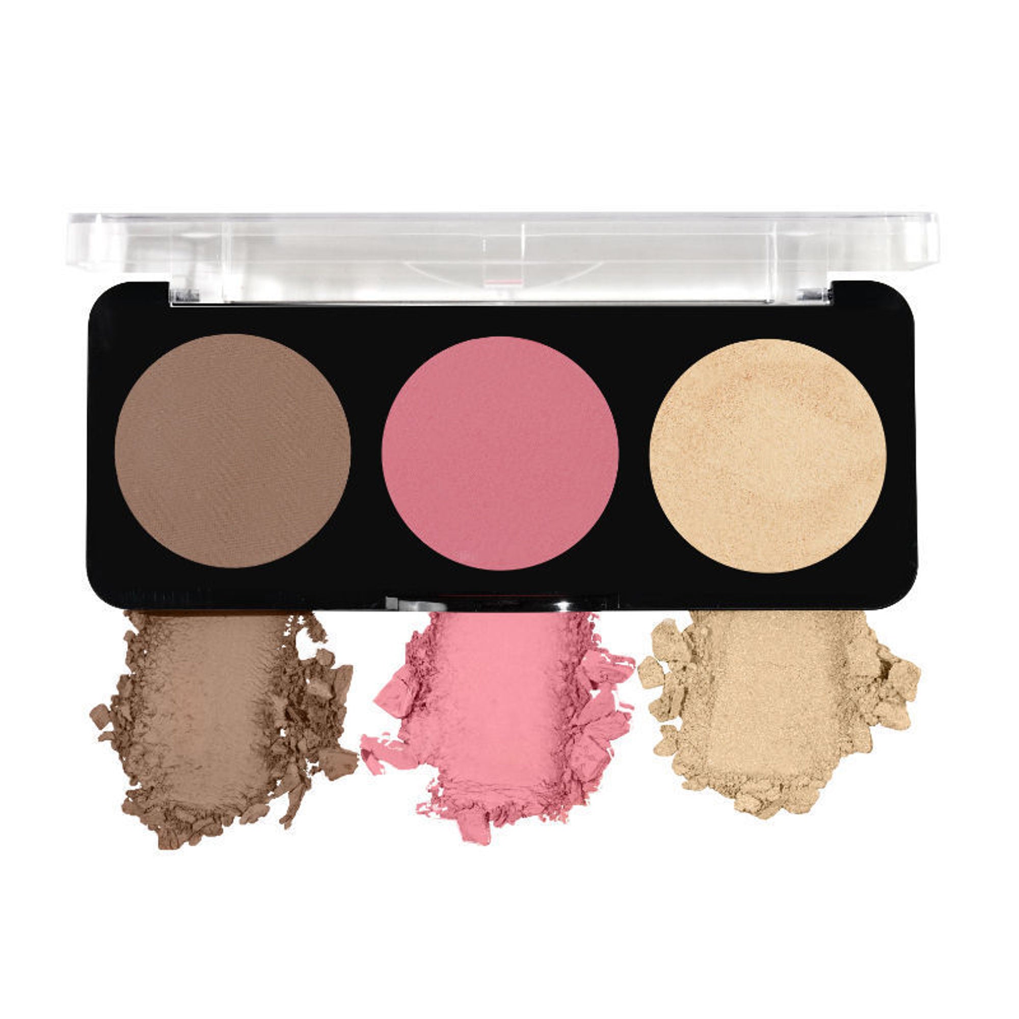Swiss Beauty Cheek-A-Boo 3 In One Blushe Contour And Highlighter - 3