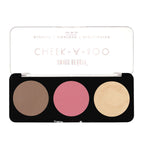 Swiss Beauty Cheek-A-Boo 3 In One Blushe Contour And Highlighter - 3 - Distacart