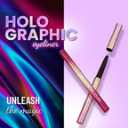 Swiss Beauty Holographic Eyeliner , Multi Chrome Effect , Water -Proof ,Smudge Proof - 4 Nebula