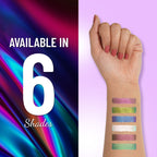 Swiss Beauty Holographic Eyeliner , Multi Chrome Effect , Water -Proof ,Smudge Proof - 4 Nebula