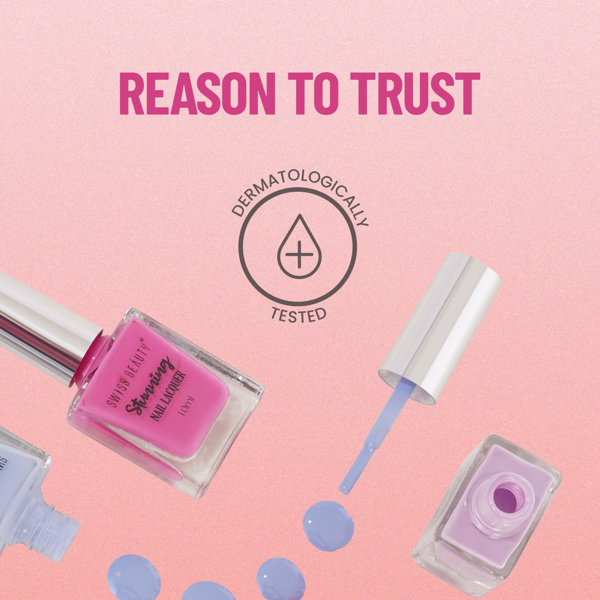 Swiss Beauty Stunning Nail Lacquer - 73 Creamy Dreamy - Distacart
