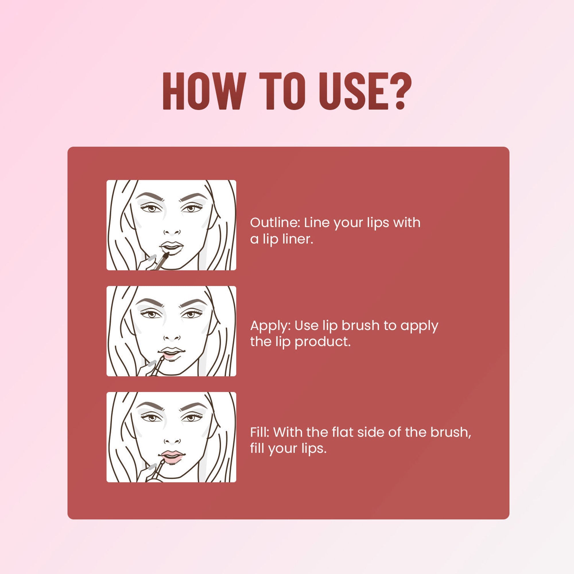 Swiss Beauty Precise Lip Brush - Distacart