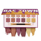 Swiss Beauty Bae Town 12-In-1 Comes Eyeshadow Palette With Eye Brush - 01 Lover Girl - Distacart