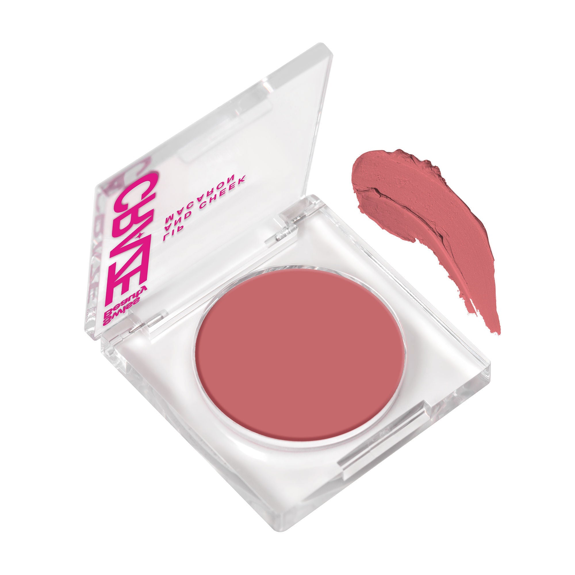 Swiss Beauty CRAZE Lip & Cheek Macaron With Vitamin E And Olive Oil - 04 Pink Jelly - Distacart