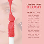 Love Earth Cream Pop Blush - Buttercup