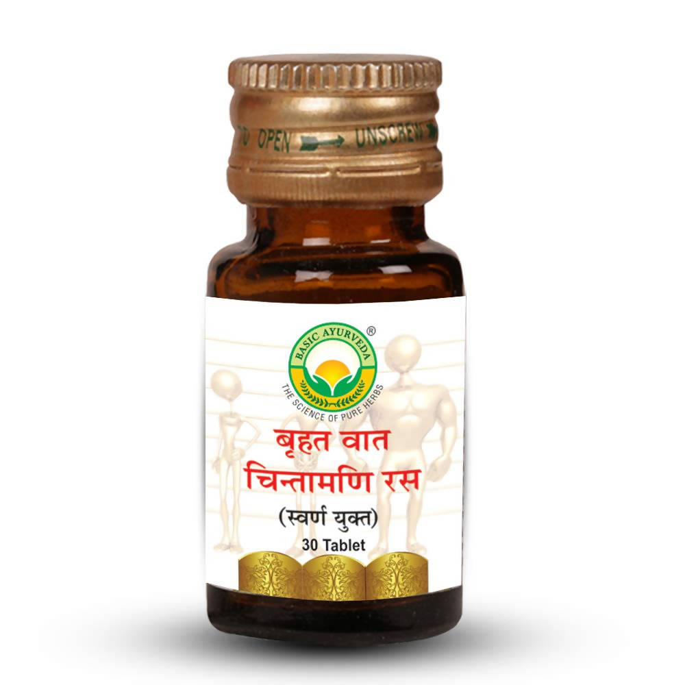 Basic Ayurveda Brihat Vat Chintamani Ras (With Gold) Tablets Online