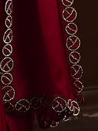 Saree Mall Embellished Border Pure Chiffon Sarees - Distacart