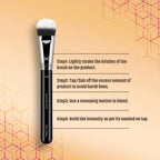 Miss Claire M38 - Application Brush - Chrome