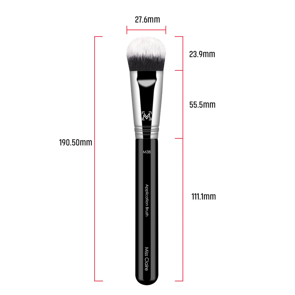 Miss Claire M38 - Application Brush - Chrome
