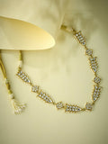 Nuyug 22K Gold-Plated Kundan & Pearls Studded Matha Patti with Regal Motifs Head Jewellery - Distacart