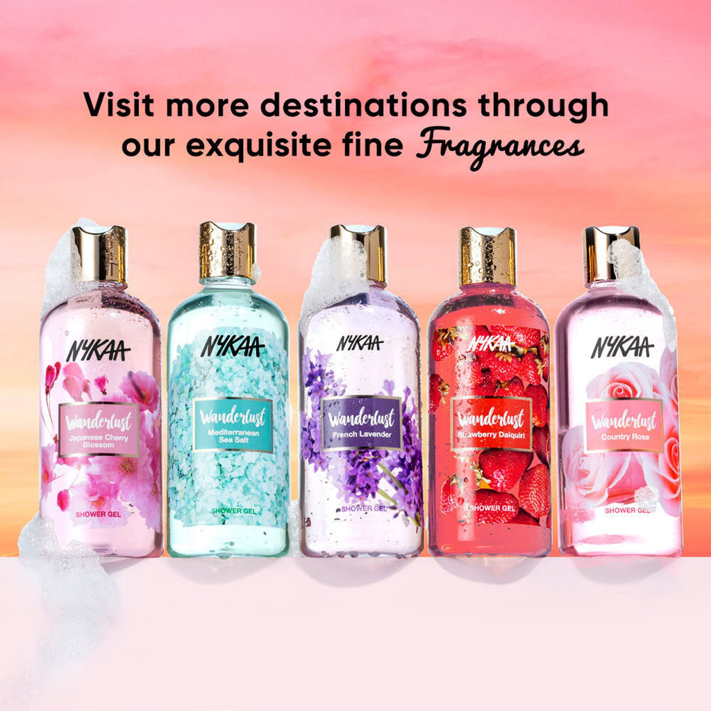 Wanderlust Shower Gels - Strawberry Daiquiri
