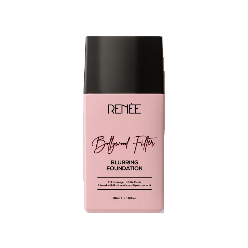 RENEE Bollywood Filter Blurring Matte Finish Liquid Foundation - Hazel Hush - Distacart