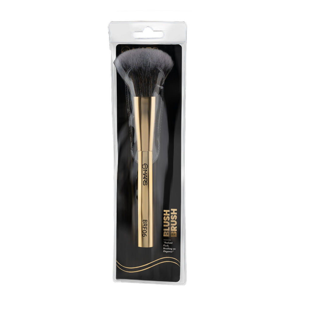 MARS Cosmetics Artist's Arsenal Professional Blush Brush - Golden - Distacart