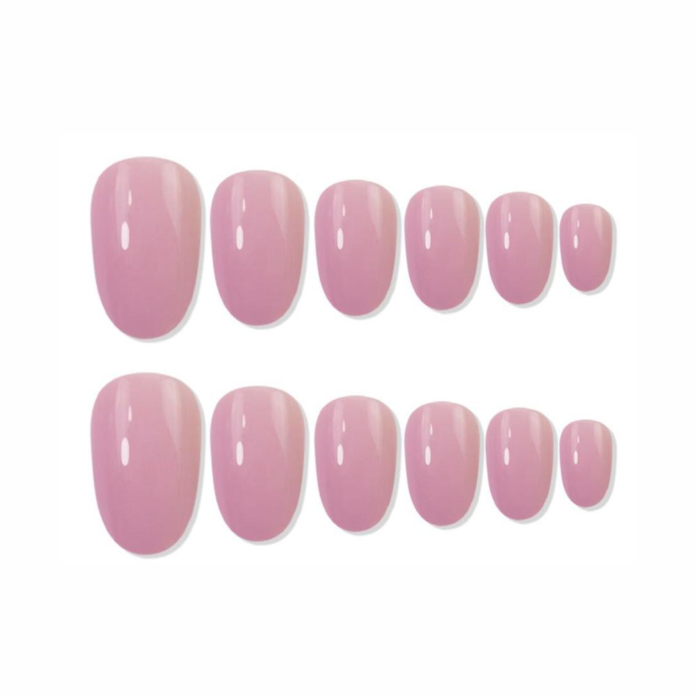 shills professional reusable press on nails oval spn531
