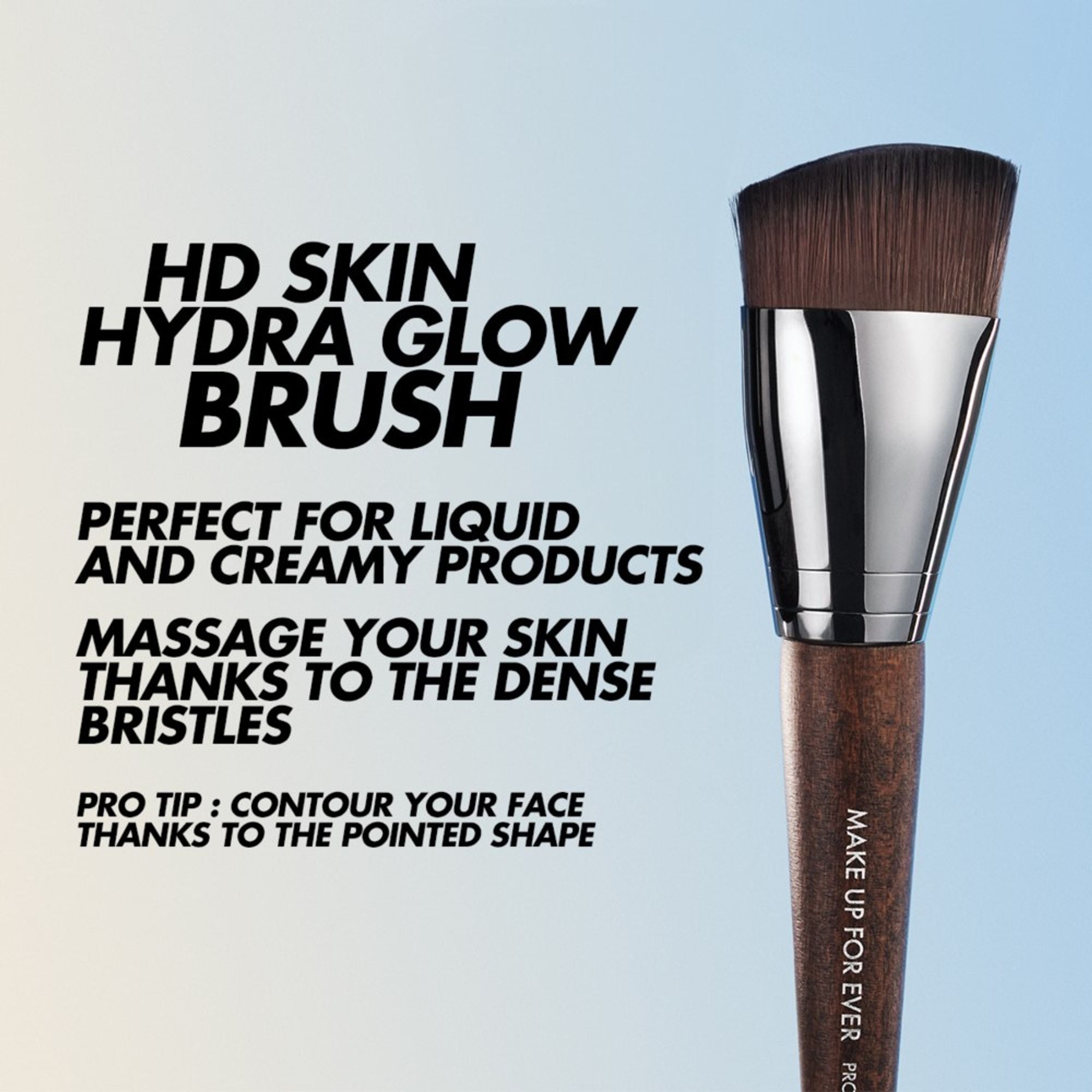 MAKE UP FOR EVER HD Skin Hydra Glow Foundation Brush - 118