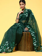 Saree Mall Solid Saree For Women - Distacart