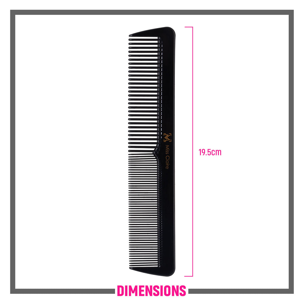 Miss Claire 255 Hair Comb - Black - Distacart