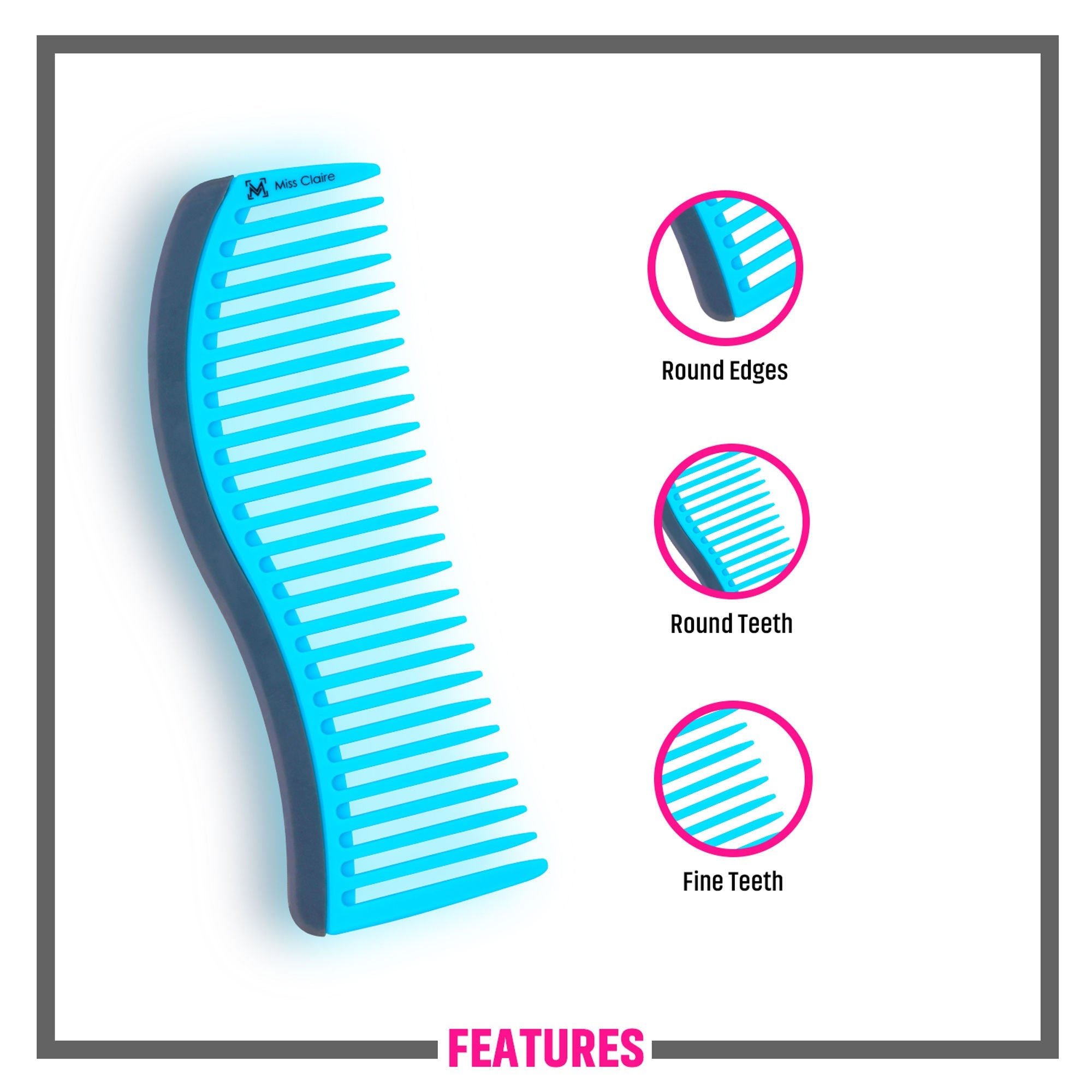 Miss Claire 122Rp Hair Comb - Distacart