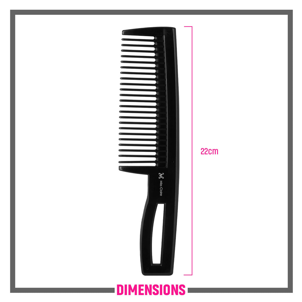 Miss Claire 253 Hair Comb - Black - Distacart