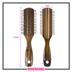 Miss Claire V1803F Flat Hair Brush - Fb17 - Distacart