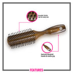 Miss Claire V1803F Flat Hair Brush - Fb17 - Distacart