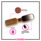 Miss Claire V450Tt Flat Hair Brush - Small - Distacart