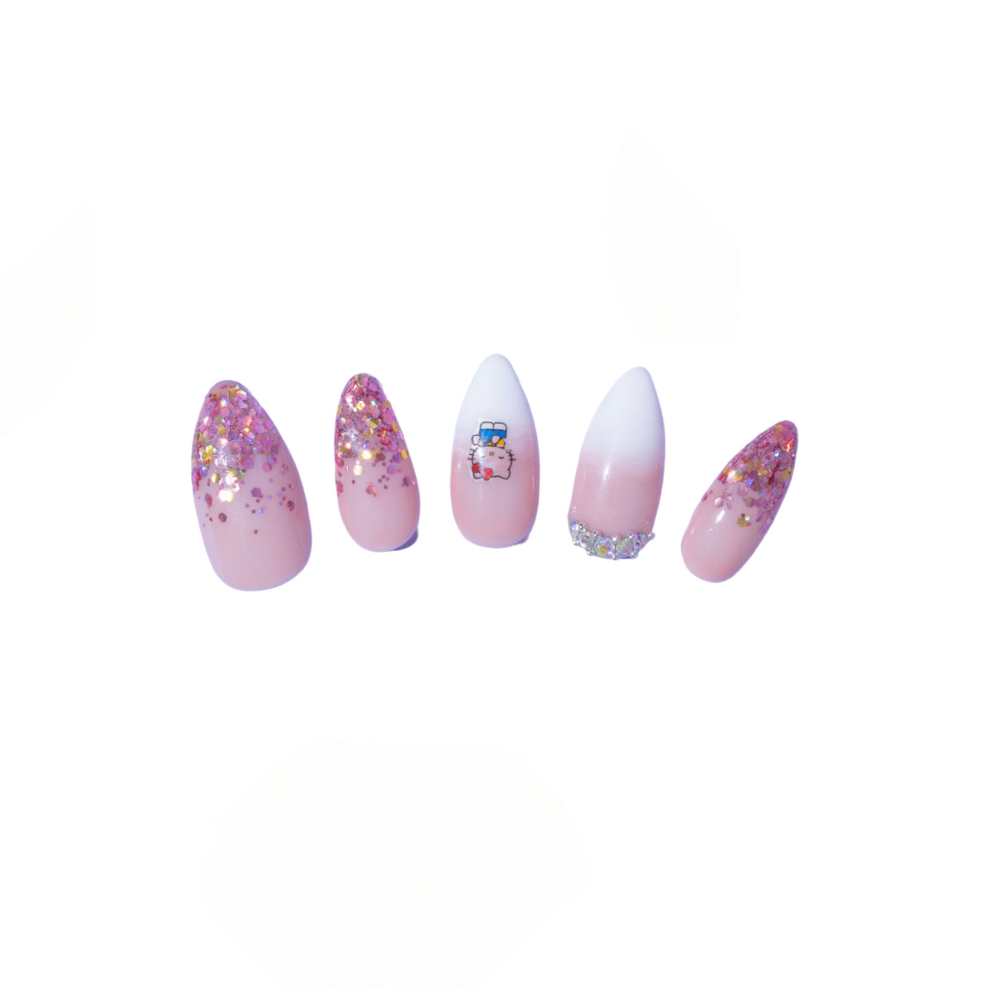 SOEZI Hello Princess Reusable Press On Nails - Application Kit - Distacart