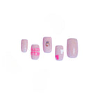 SOEZI I’M Feeling Pink Reusable Press On Nails - Application Kit - Distacart