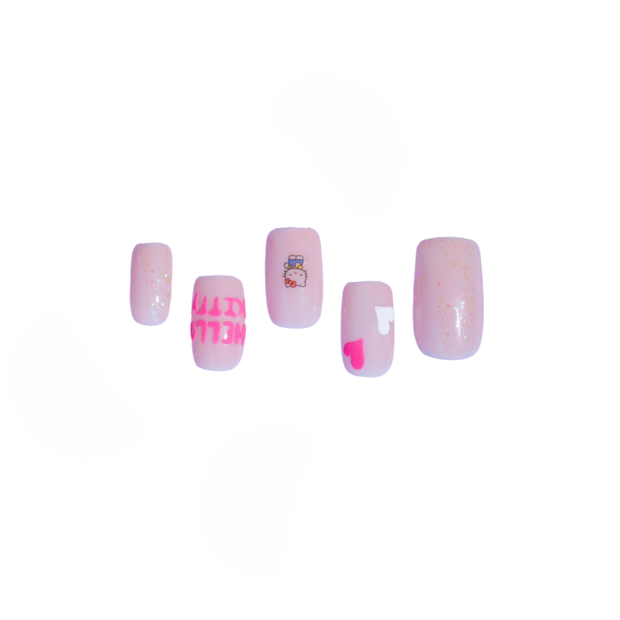 SOEZI I’M Feeling Pink Reusable Press On Nails - Application Kit - Distacart