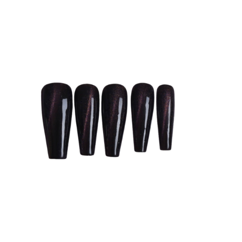 SOEZI Black Magic Reusable Press On Nail - Ready To Wear Kit