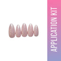SOEZI Shimmy Time Reusable Press On Nails - Application Kit