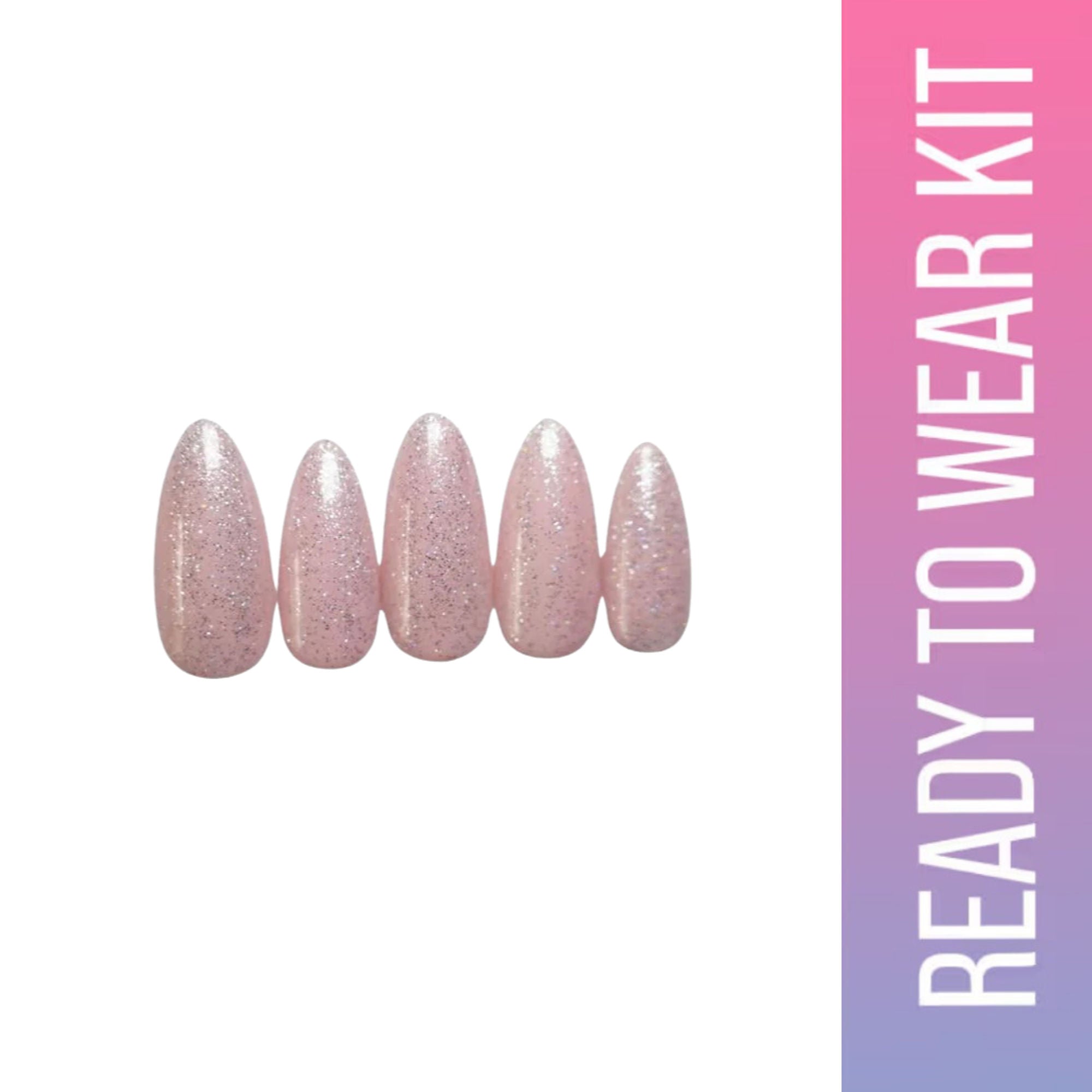 SOEZI Shimmy Time Reusable Press On Nail - Ready To Wear Kit