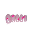 SOEZI I Heart You Reusable Press On Nails - Application Kit