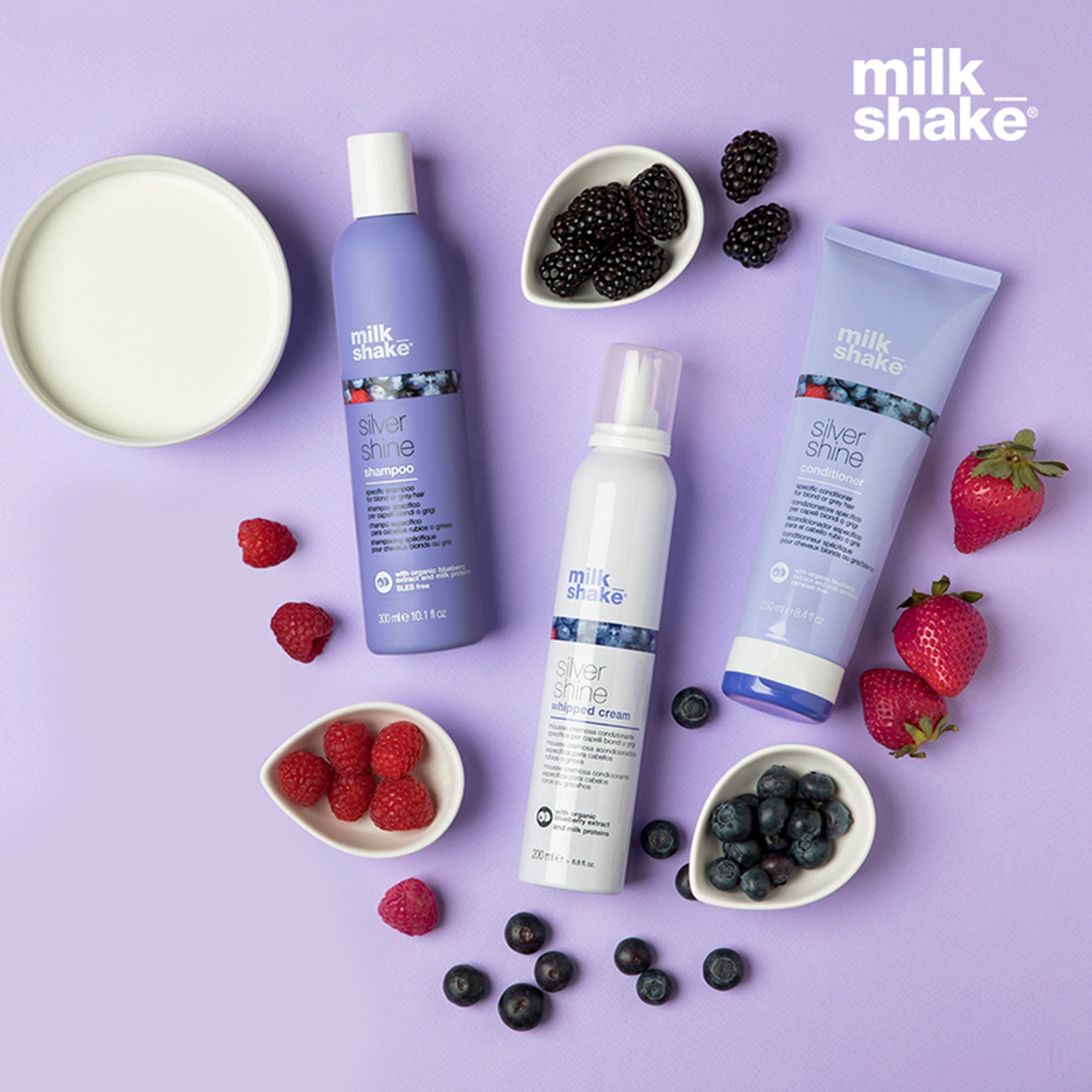 Milkshake Silver Shine Conditioner For Blond & Grey Hair
