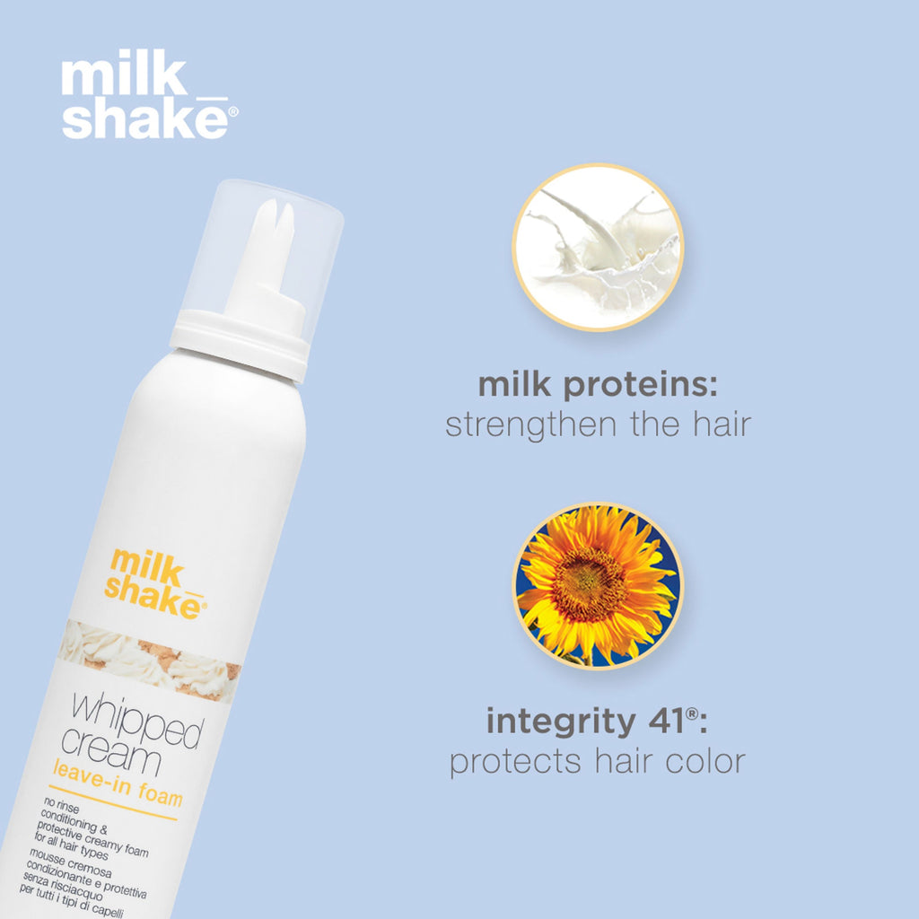 Milkshake Whipped Cream Leave-In Conditioner For Soft & Manageable Hair With UV & Heat Protection