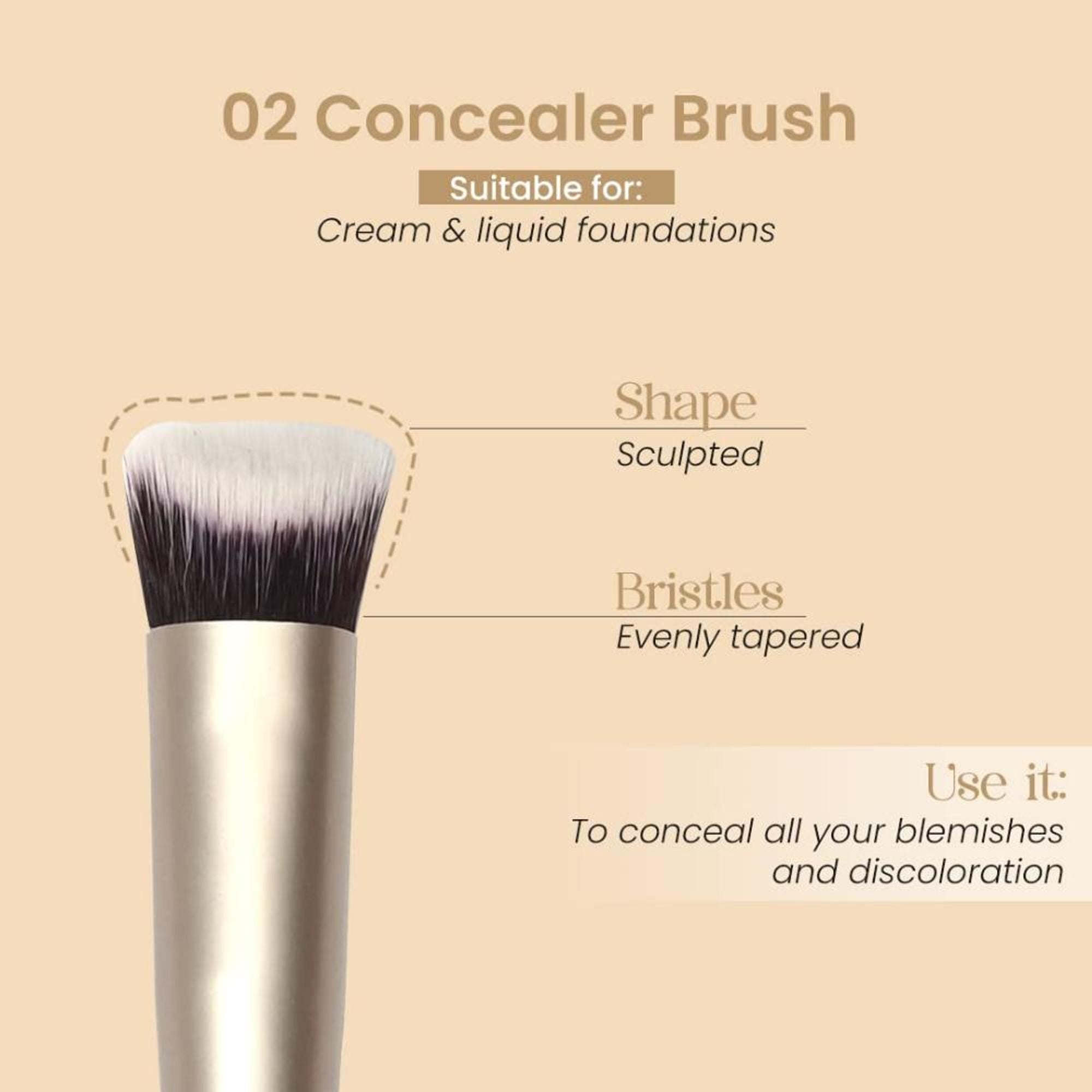 Milagro Beauty Concealer Brush 02